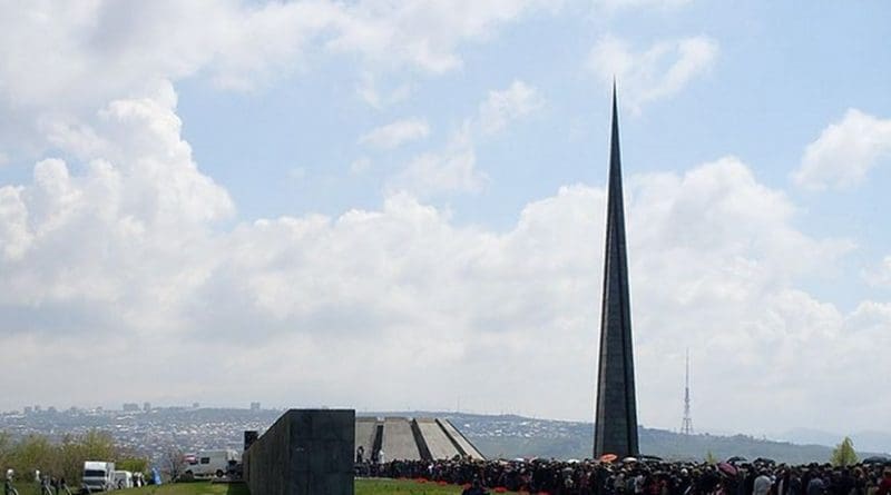 Armenian Genocide memorial complex. Photo by 6AND5, Wikipedia Commons.