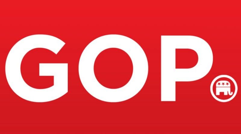 Logo of the Republican Party (GOP) of the United States of America.