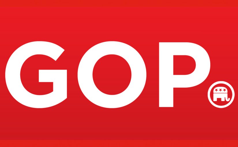 Logo of the Republican Party (GOP) of the United States of America.