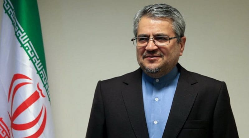 Iran's Gholamali Khoshroo.