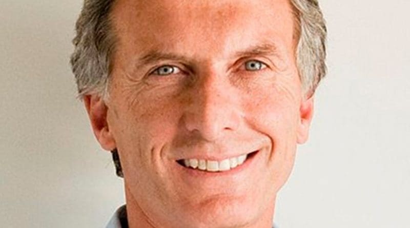 Argentina's Mauricio Macri. Photo by Inés Tanoira, Wikipedia Commons.