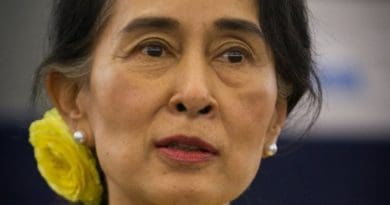 Burma's Aung San Suu Kyi. Photo by Claude TRUONG-NGOC, Wikipedia Commons.