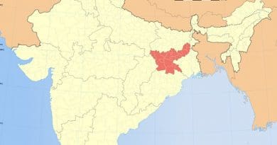 Location of Jharkhand in India. Source: Wikipedia Commons.