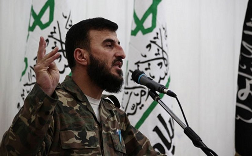 Zahran Alloush. Photo via Syria Comment.