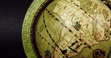 Africa globe