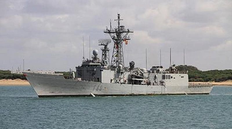 File Photo of Spanish Navy frigate "Canarias". Photo by MDE, Armada