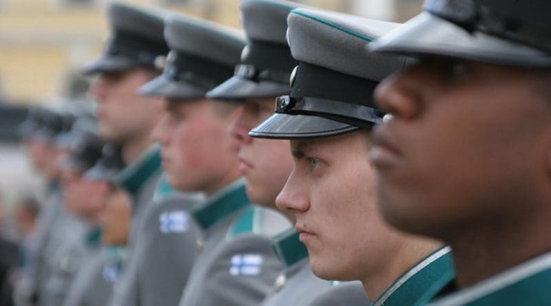 Soldiers in Finland's Army.