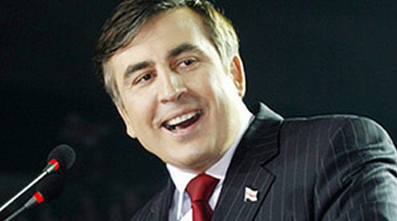 Mikheil Saakashvili. Photo by James Fimley, Wikipedia Commons.