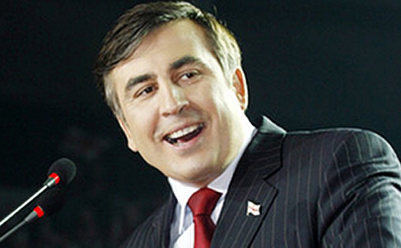 Mikheil Saakashvili. Photo by James Fimley, Wikipedia Commons.