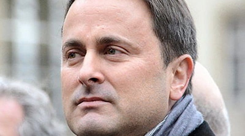 Luxembourg Prime Minister Xavier Bettel. Photo by Jwh, Wikipedia Commons.