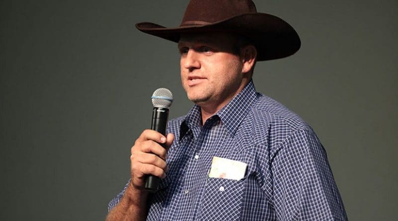 Ammon Bundy. Photo by Gage Skidmore, Wikipedia Commons.