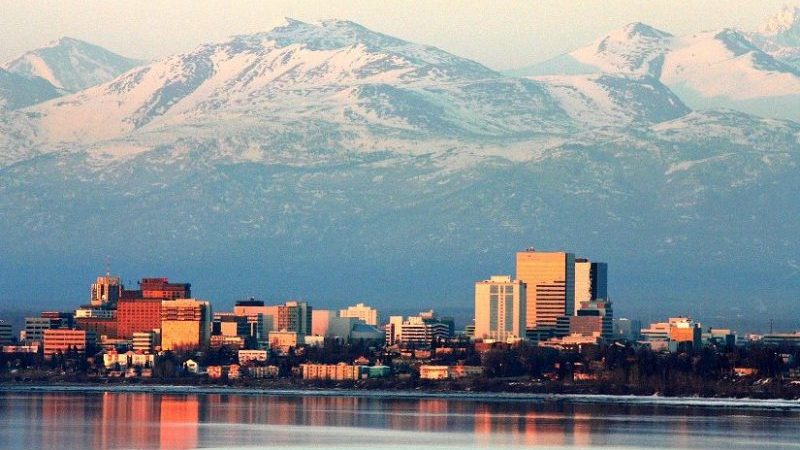 Anchorage, Alaska. Photo by Frank K, Wikipedia Commons.