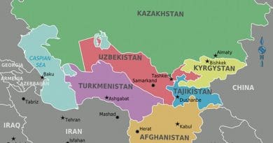 Central Asia. Map by Cacahuate, Wikipedia Commons.