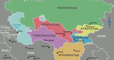 Central Asia. Map by Cacahuate, Wikipedia Commons.