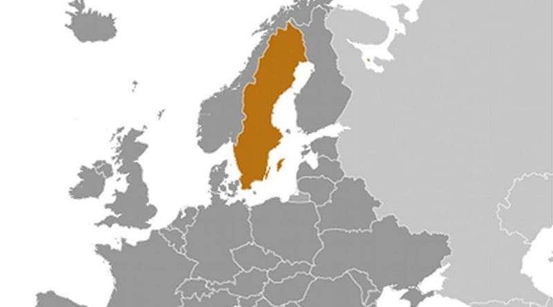 Location of Sweden. Source: CIA World Factbook.