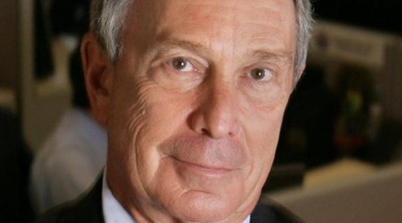 Michael R. Bloomberg. Photo Credit: Rubenstein, Wikipedia Commons.