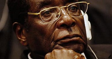 President of Zimbabwe Robert Mugabe. Photo by Tech. Sgt. Jeremy Lock (USAF), Wikipedia Commons.