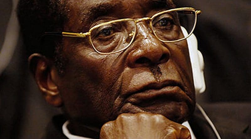 President of Zimbabwe Robert Mugabe. Photo by Tech. Sgt. Jeremy Lock (USAF), Wikipedia Commons.