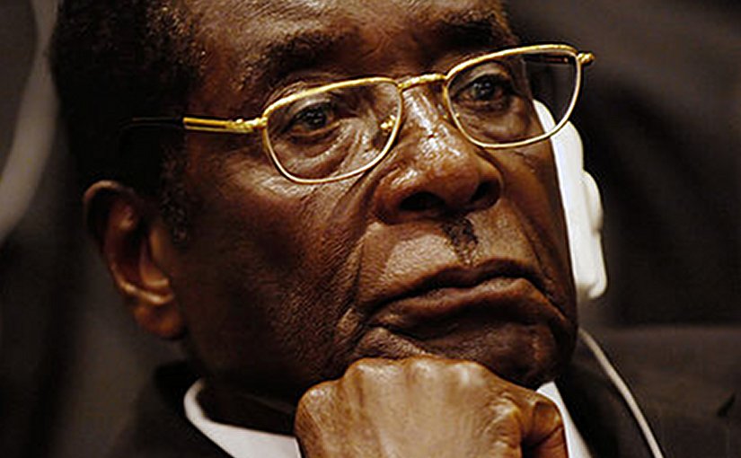 President of Zimbabwe Robert Mugabe. Photo by Tech. Sgt. Jeremy Lock (USAF), Wikipedia Commons.