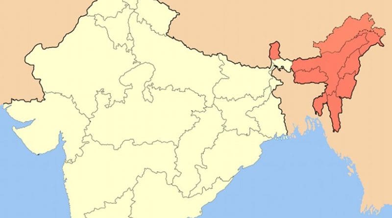 Northeast India. Source: Wikipedia Commons.