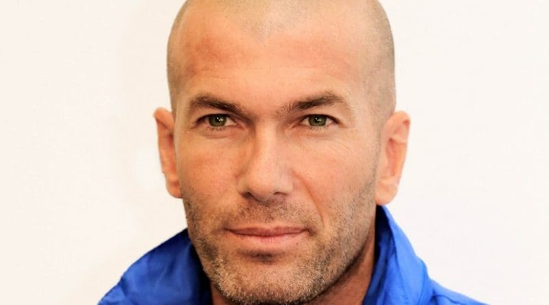 Zinedine Zidane. Photo by Walterlan Papetti, Wikipedia Commons.
