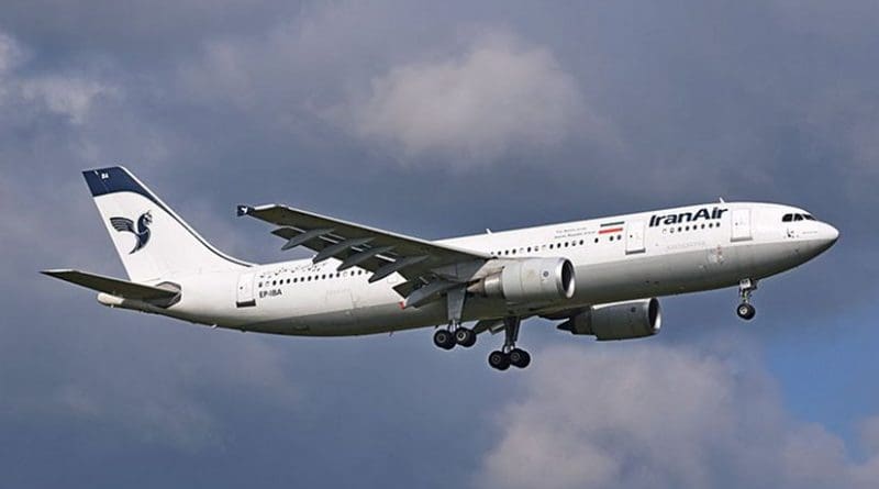 Iran Air. Photo by Adrian Pingstone, Wikipedia Commons.
