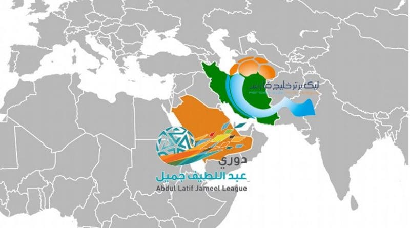 Iran and Saudi Arabia football leagues.