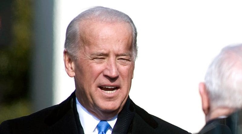 US Vice President Joe Biden. Photo by Petty Officer 1st Class Chad J. McNeeley, USN, Wikipedia Commons.