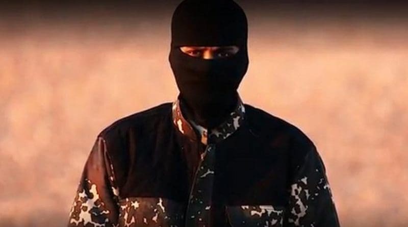 Man in Islamic State video who some claim is Siddhartha Dhar.