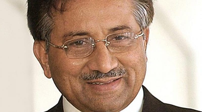Pakistan's Gen Pervez Musharraf. Photo by Antônio Cruz/ABr - Agência Brasil, Wikipedia Commons.