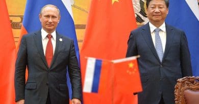 Russia's President Vladimir Putin meets with President of China Xi Jinping. Photo Credit: Kremlin.ru
