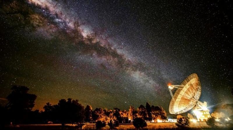 CSIRO's Parkes radio telescope will search for alien civilisations, as part of the $100 Million Breakthrough Listen project. Credit: Wayne England