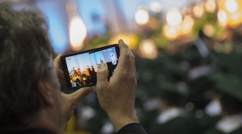 Researchers have developed an app that blocks third parties from identifying an individual's location based on what they search for online. Credit Jonathan Cohen, Binghamton University