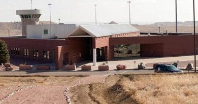 The ADX Florence supermax prison in Colorado, United States. Federal Bureau of Prisons photo.