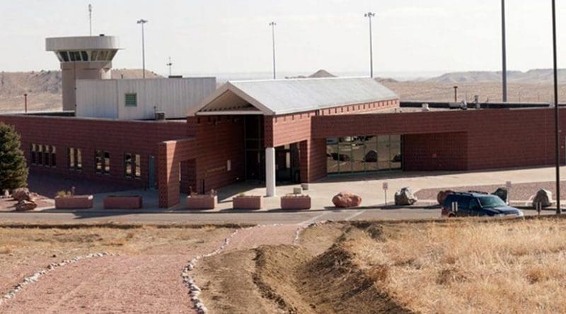 The ADX Florence supermax prison in Colorado, United States. Federal Bureau of Prisons photo.