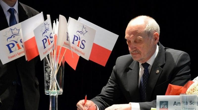 Poland's Antoni Macierewicz. Photo Wikipedia Commons.