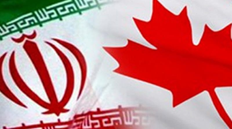 Canada and Iran flags