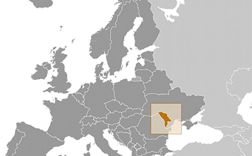 Location of Moldova. Source: CIA World Factbook.