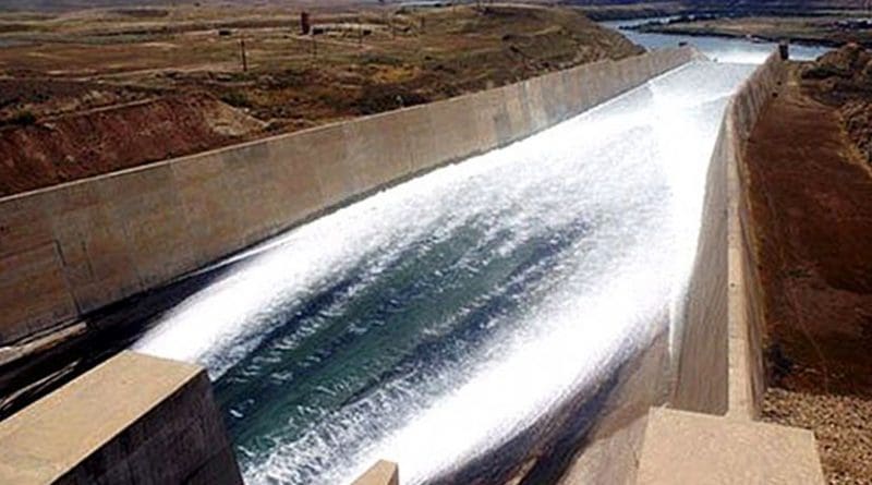 Chuteway of Iraq's Mosul Dam. Photo Credit: United States Army Corps of Engineers, Wikipedia Commons.