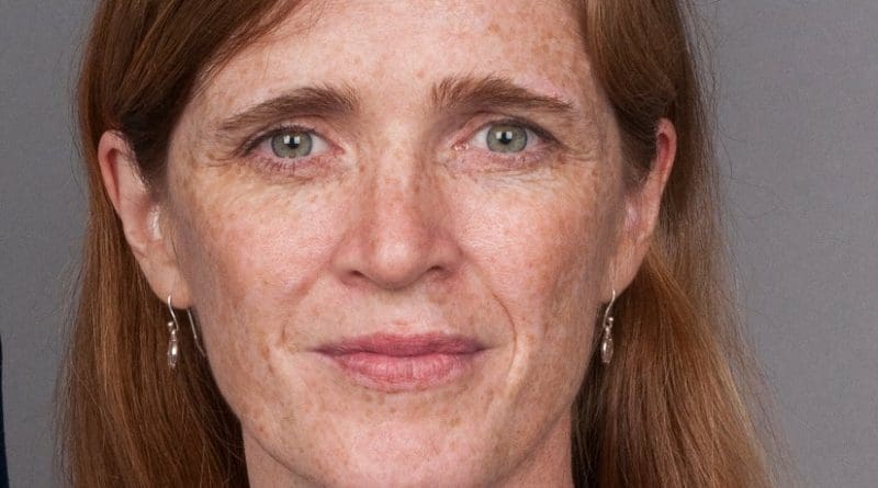 Samantha Power. Photo Credit: United States State Department, Wikipedia Commons