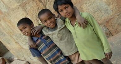 Children in India.