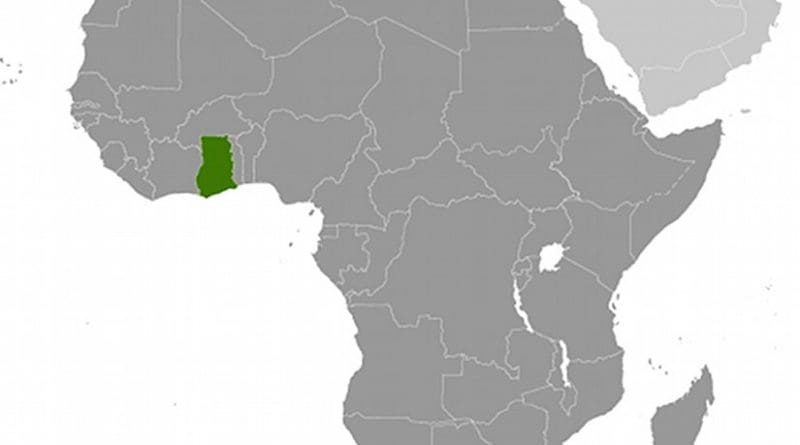 Location of Ghana. Source: CIA World Factbook.