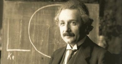 Albert Einstein. Photo by F Schmutzer, Wikipedia Commons.