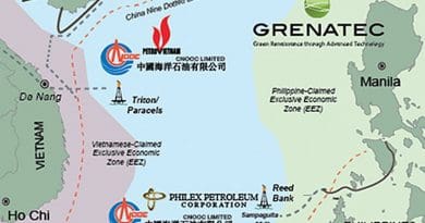 wo Joint Development Areas — one lying between North Vietnam and the Paracel Islands and the other off northern Philippine Palawan — could provide a template for other joint development projects between China and her southern neighbors in the South China Sea. Source: Grenatec.