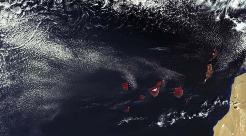 Image from Sentinel-3A satellite