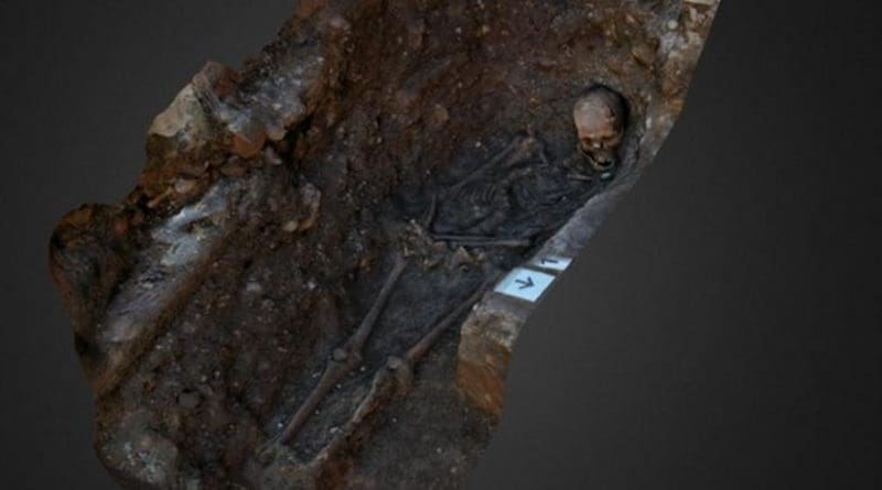 The interactive digital model can be explored via the 3-D sharing platform Sketchfab. Credit University of Leicester