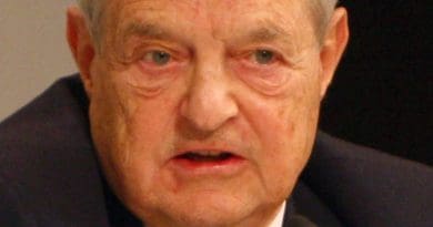 George Soros. Photo by Harald Dettenborn, Wikipedia Commons.