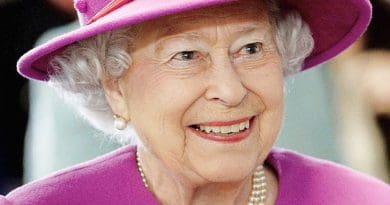 Queen Elizabeth II. Photo byJoel Rouse/ Ministry of Defence, Wikipedia Commons.
