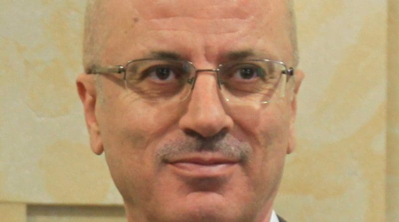 Palestinian Prime Minister Rami Hamdallah. Photo by محمد الفلسطيني, Wikipedia Commons.