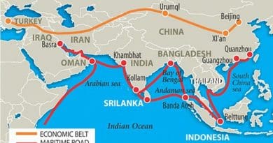 China's Silk Road OBOR (One Road One Belt) project